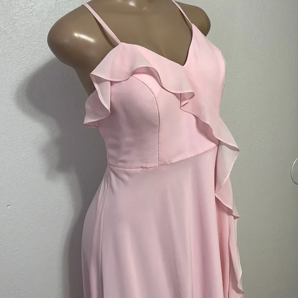 JJ’s House Petal Pink Bridesmaid Dress - Picture 2 of 5